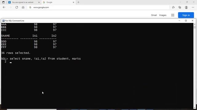 10 RDBMS Displaying Values from Multiple tables смотреть онлайн