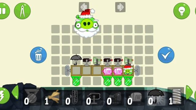 Bad Piggies The Santa Claus смотреть онлайн