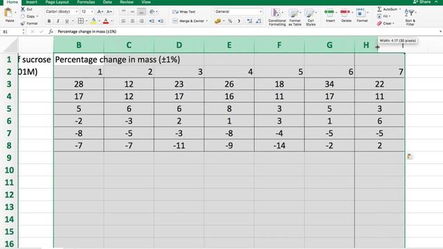 Creating a data table in Excel смотреть онлайн