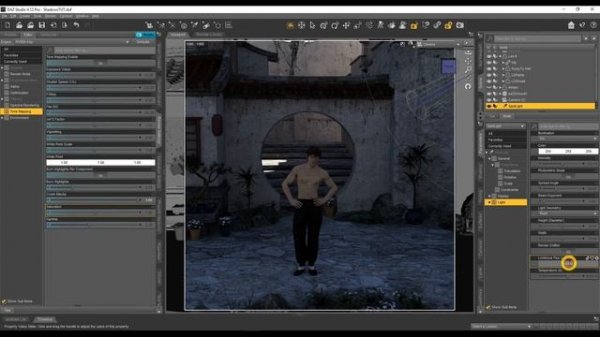 Daz Studio Lighting Tutorial – Shadows