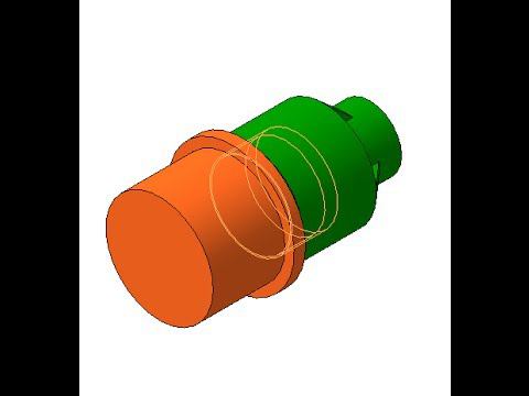 11 Резьбовые соединения деталей Создание сборки в Компасе смотреть онлайн