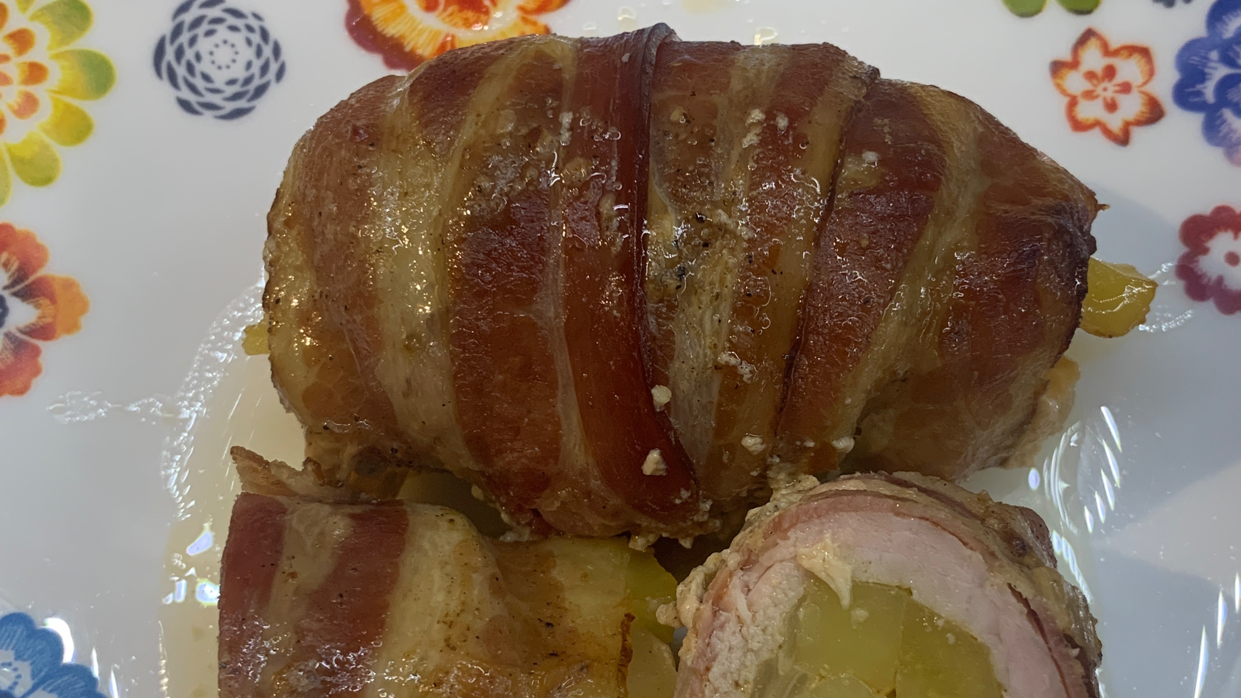 Мясные рулетики в духовке смотреть онлайн