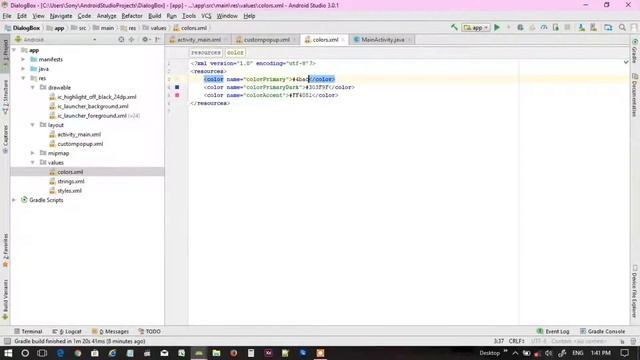 How to Crate Custom Dialog in Android Studio смотреть онлайн
