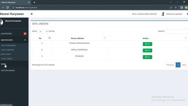 APLIKASI ABSENSI GURU/KARYAWAN MENGGUNAKAN QR CODE/BARCODE BERBASIS WEB PHP FREE SHARED смотреть онлайн
