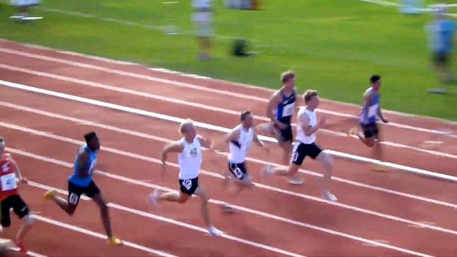 NM Tønsberg 2013 - 100m menn semifinale 2 смотреть онлайн