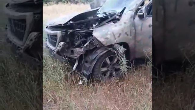 Проехал под кирпич в Курской области - получи фашист гранатой! смотреть онлайн