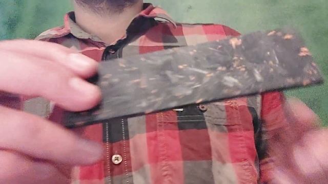 Медный карбон. - Крайне необычный и очень красивый материал с Aliexpress. смотреть онлайн