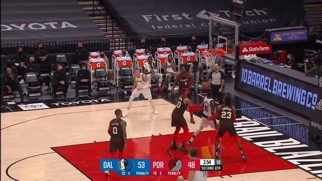 Game Recap: Mavericks 132, Trail Blazers 92 смотреть онлайн