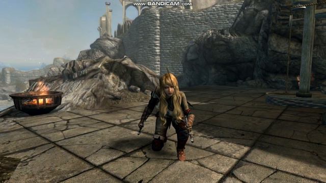 Sneak idle for sword/dual wield смотреть онлайн