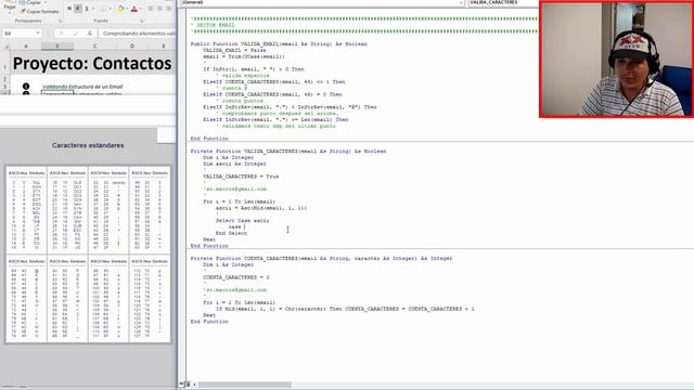 20170619 - Proyecto Contactos - #10 - ADODB | Validar Estructura de Email | Caracteres Especiales смотреть онлайн