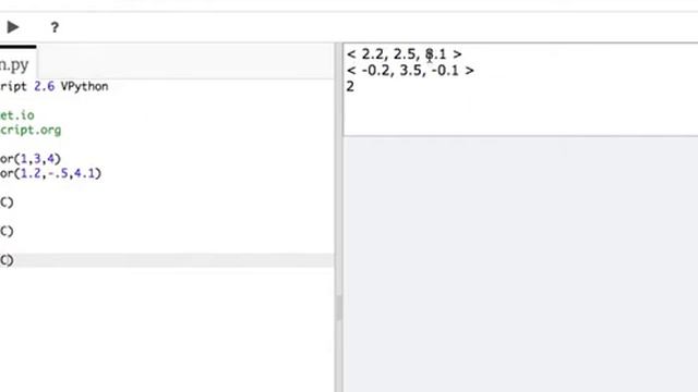 Vector Operations in Python смотреть онлайн
