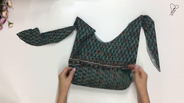 DIY Make A Hobo Bag/hobo Bag Tutorial/10 Minutes/호보백만들기/초간단 10분 완성/패턴공유