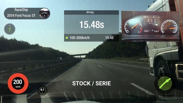 2019 Ford Focus ST 2.3L – Acceleration 100 – 200 KM/H RaceChip vs. Stock смотреть онлайн