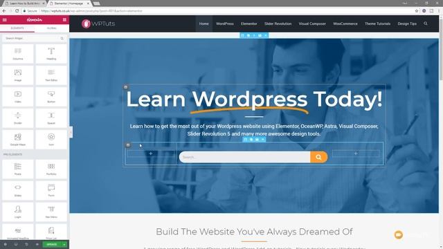 ELEMENTOR Full Width Section / Slider Tutorial смотреть онлайн