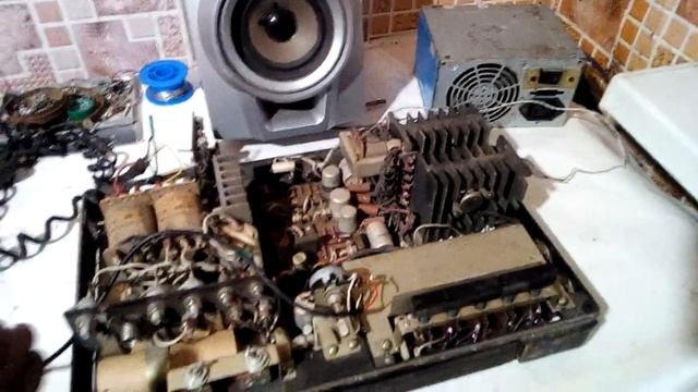 Усилитель звука из 80-90х.(что можно из него сделать) смотреть онлайн