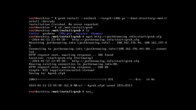 JustBrowsing "Live Install": Install to HDD смотреть онлайн