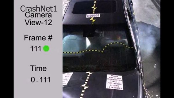 2013~2015 Cadillac ATS Sedan | Frontal Crash Test | CrashNet1