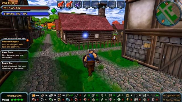 СТОЛЯР И КАМЕНЩИК! #7 HAMMERHELM ПРОХОЖДЕНИЕ смотреть онлайн