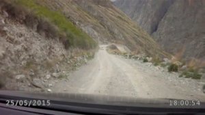 Спуск с перевала Кату-Ярык.