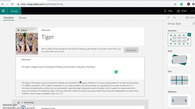 Microsoft Sway смотреть онлайн