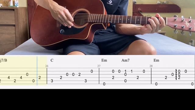 Another Love - Tom Odell (easy Guitar Tabs)