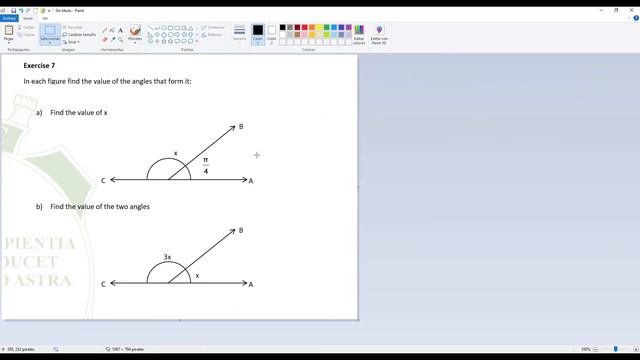 Matemáticas II - 8 - Teoremas referentes a los Ángulos Ing FHD смотреть онлайн
