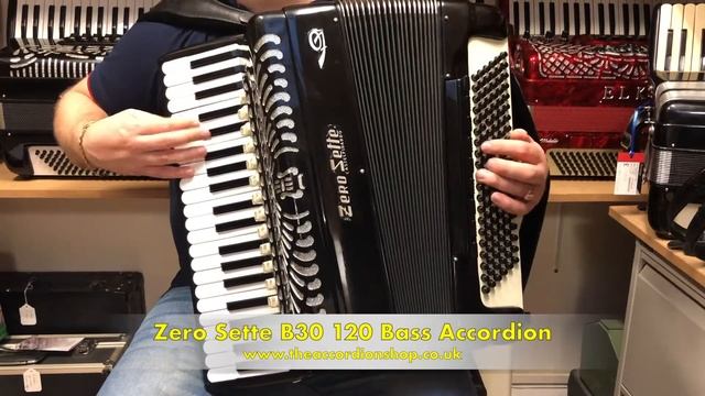 Zero Sette B30 120 Bass Accordion смотреть онлайн