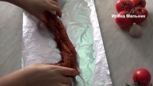 Как приготовить Божественно вкусную свиную грудинку ! Рецепт запеченной в духовке грудинки !