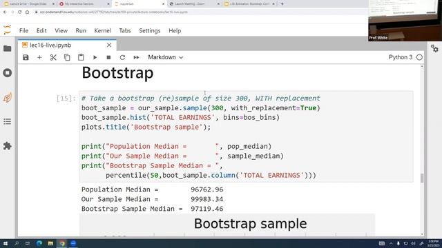 DS 100 Estimation, Bootstrap, Confidence смотреть онлайн