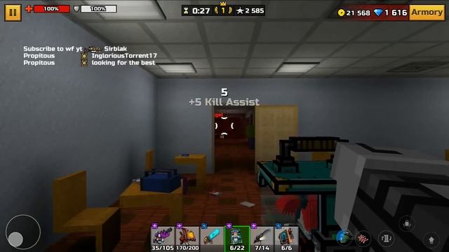 Pixel Gun 3D - Foundation Archive Weapons (Class A,B Artifact Set) смотреть онлайн