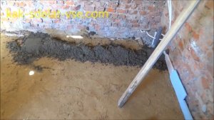 Полусухая стяжка пола. Своими руками.