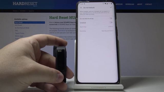 How to Activate Do Not Disturb Mode in Huawei Band 3e – Enable DND смотреть онлайн