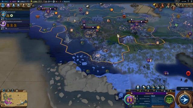 Distant Conflicts - Civilization 6 - Rome Playthrough ep. 13 смотреть онлайн