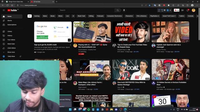 Playing With A.I. - CHAT GPT ? Game Dev Live