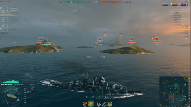 World of Warships- Battle Wagon New Mexico Pt 2 смотреть онлайн