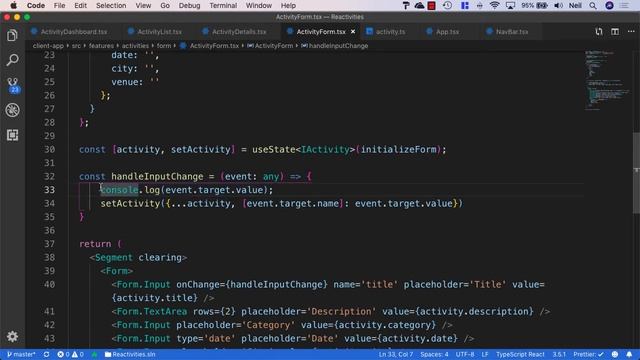 17 Controlled components in React смотреть онлайн