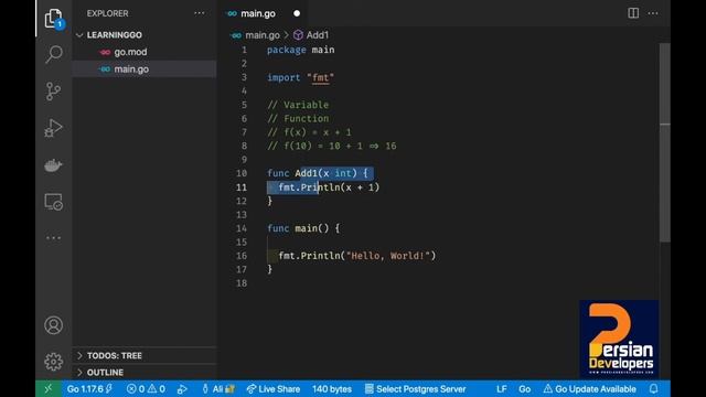 آموزش برنامهنویسی به صورت فشرده ۱ Golang Session 1 смотреть онлайн
