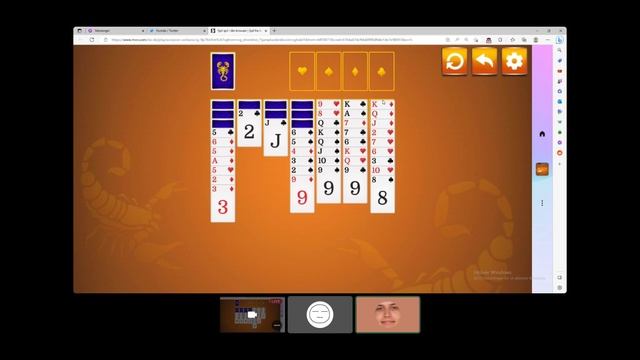 So close to winning in Scorpion Solitaire смотреть онлайн