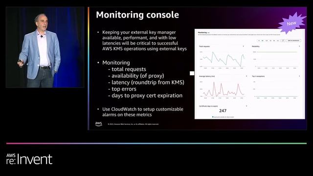 AWS re:Invent 2022 - [NEW LAUNCH!] Introducing AWS KMS external keys (SEC336) смотреть онлайн