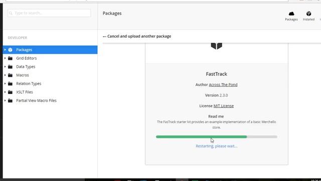 How To Import Packages In Fresh Umbraco (Version 7.5.4) | Sam Martin Umbraco смотреть онлайн