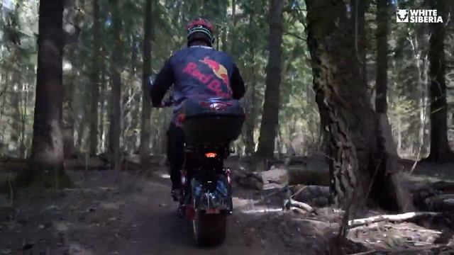 WHITE SIBERIA PRO 2500W электроскутер до 100 000руб Мощный city coco 2021года Сборка и обзор смотреть онлайн