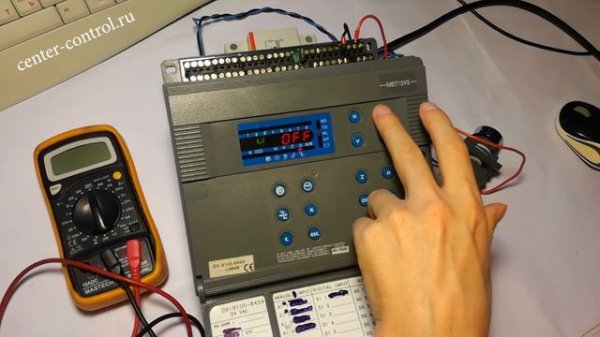 Обзор панели управления и индикации на дисплее контроллера Johnson Controls серии DX-9100. Часть 2.