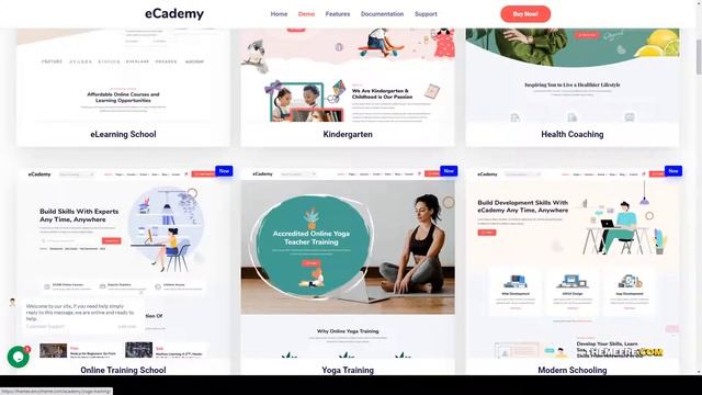 ECademy - Elementor LMS and Online Courses Education Theme education university Tachibana смотреть онлайн