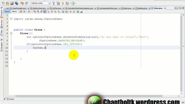 Banking Deposit With JFrame Form close button Part 3-Java Programing OPP смотреть онлайн