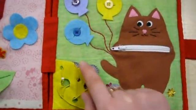 Развивающая сенсорная книжка "№2 для Андрея своими руками / Quiet Book №2 Hand Made смотреть онлайн