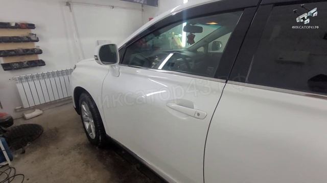 Lexus RX350 ремонт петель 3х дверей в Фиксатор43 смотреть онлайн