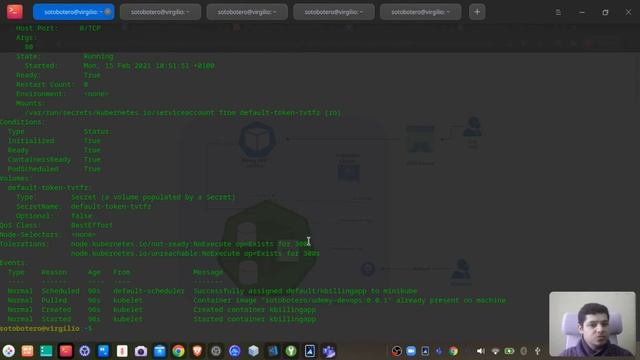 Crear un pod y un servicio en kubernetes смотреть онлайн