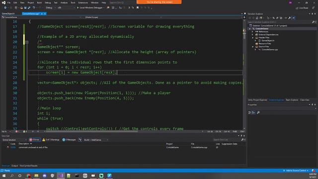 CS 202 - Fall 2021 - Lecture 7 (Dynamic Multidimensional Arrays, Abstract/Virtual) [Bugged Audio] смотреть онлайн