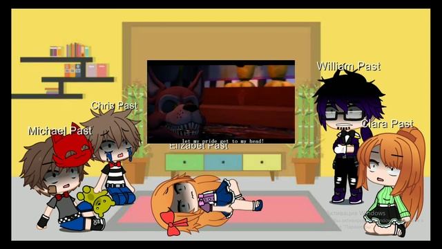 Past Aftons react to "Afton Family Song" смотреть онлайн