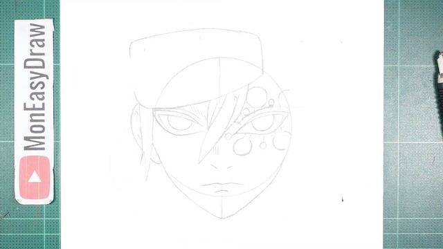 Anime Drawing | How To Draw Tengen Uzui Hashira| Demon Slayer